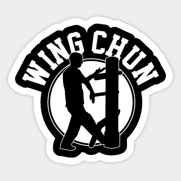 Wing Chun Kung Fu Martial Arts Wing Chun Sticker TeePublic